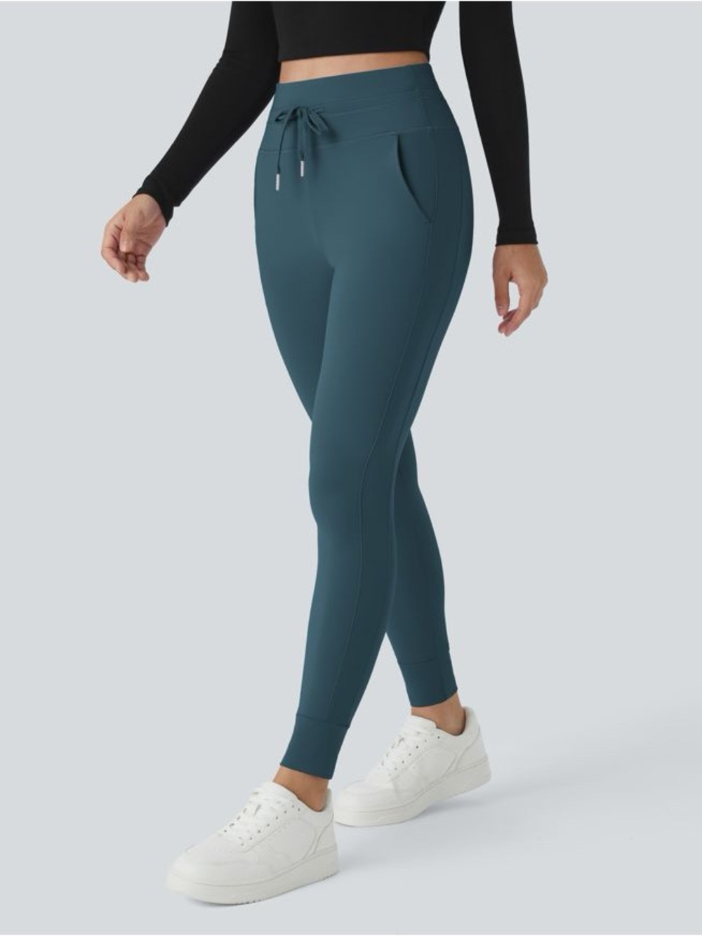 Halara SoftlyZero Drawstring Athleisure  Joggers XL Petite NWT - Picture 2 of 8